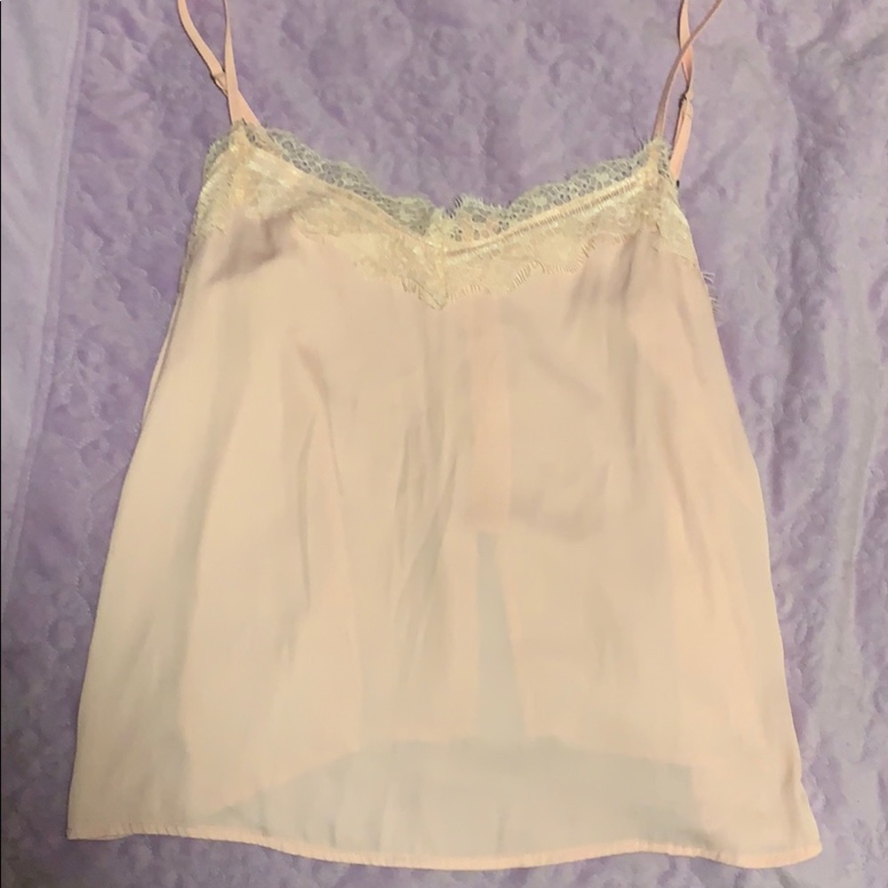 Hollister Lace Trim Blouse
